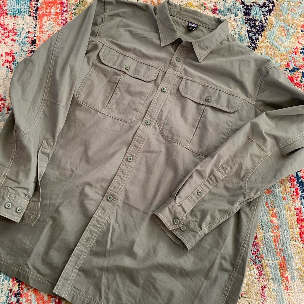 Patagonia button down shirt jacket XXL